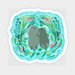 Otters Sticker